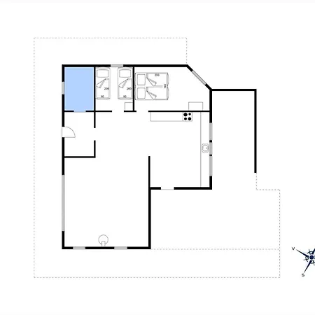 Tatil Evi 504-hvide-sande-riskrogvej-52 Havrvig